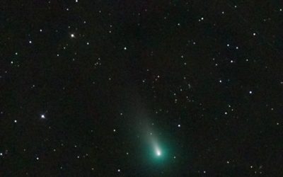 Observation de la comète C/2021 A1 (Leonard)