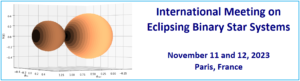 Rencontre Internationale 2023 sur les Étoiles Binaires à Éclipses @ Société Astronomique de France