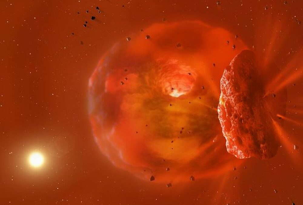 2SPOT contribue à détecter une collision d’exoplanètes
